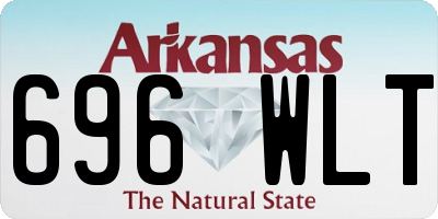 AR license plate 696WLT