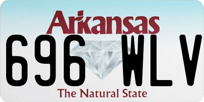 AR license plate 696WLV