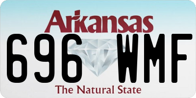 AR license plate 696WMF