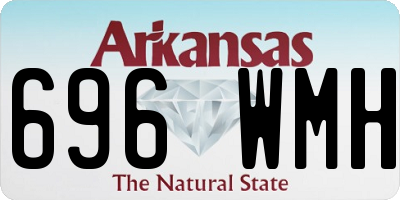 AR license plate 696WMH