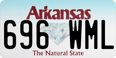 AR license plate 696WML