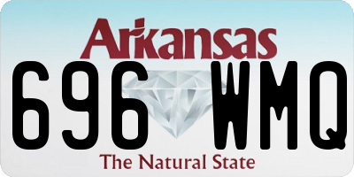AR license plate 696WMQ