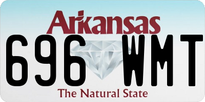 AR license plate 696WMT