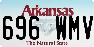 AR license plate 696WMV