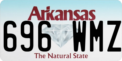 AR license plate 696WMZ