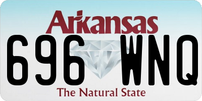AR license plate 696WNQ