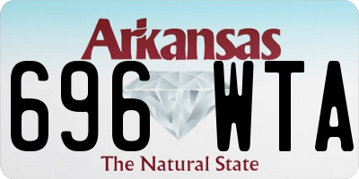 AR license plate 696WTA