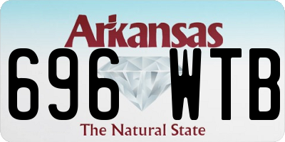 AR license plate 696WTB