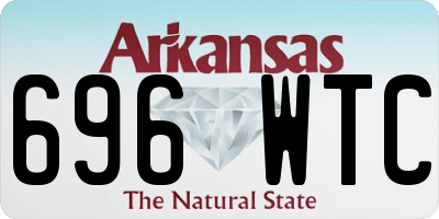 AR license plate 696WTC