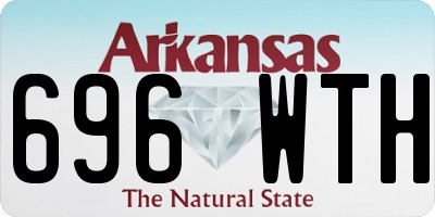 AR license plate 696WTH
