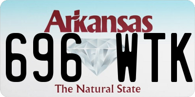 AR license plate 696WTK