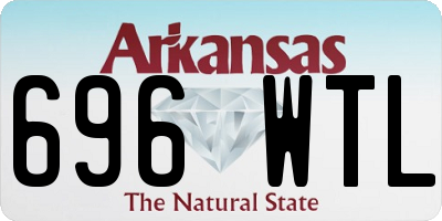 AR license plate 696WTL