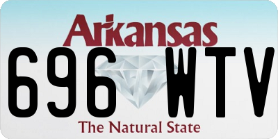 AR license plate 696WTV