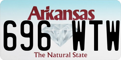 AR license plate 696WTW