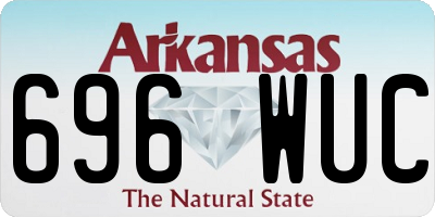AR license plate 696WUC