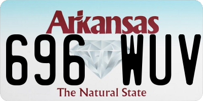 AR license plate 696WUV
