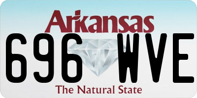 AR license plate 696WVE