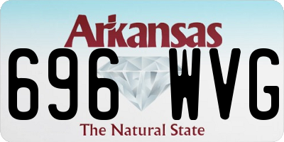 AR license plate 696WVG