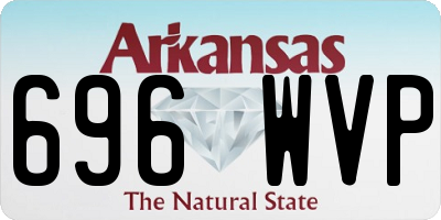 AR license plate 696WVP