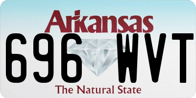 AR license plate 696WVT