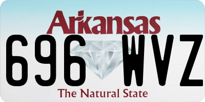 AR license plate 696WVZ