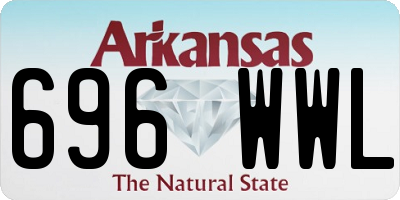 AR license plate 696WWL
