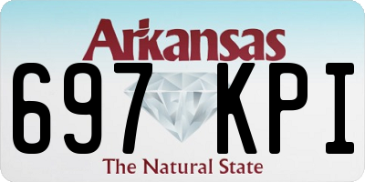 AR license plate 697KPI