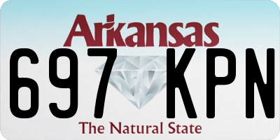 AR license plate 697KPN