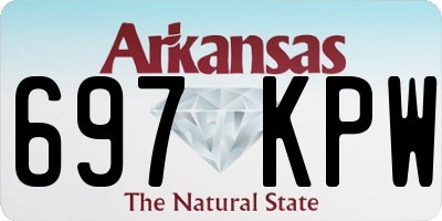 AR license plate 697KPW