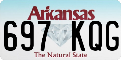 AR license plate 697KQG