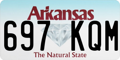 AR license plate 697KQM