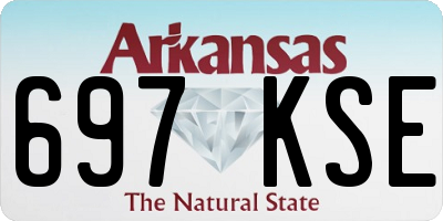 AR license plate 697KSE