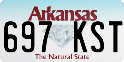 AR license plate 697KST
