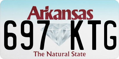 AR license plate 697KTG