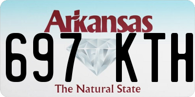AR license plate 697KTH