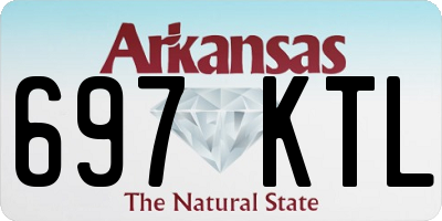 AR license plate 697KTL