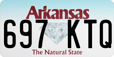 AR license plate 697KTQ