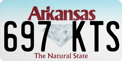 AR license plate 697KTS