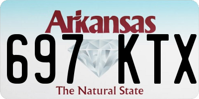 AR license plate 697KTX