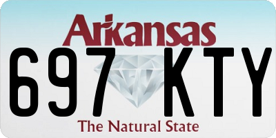 AR license plate 697KTY