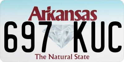 AR license plate 697KUC
