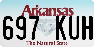 AR license plate 697KUH