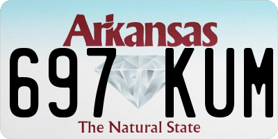 AR license plate 697KUM