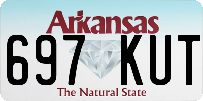 AR license plate 697KUT