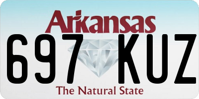 AR license plate 697KUZ