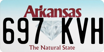 AR license plate 697KVH