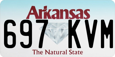AR license plate 697KVM