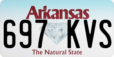 AR license plate 697KVS