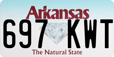 AR license plate 697KWT