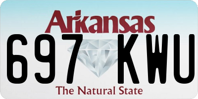 AR license plate 697KWU